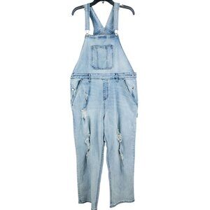 NoBo Overalls Juniors Size XXXL/21 Destroyed Stretch
